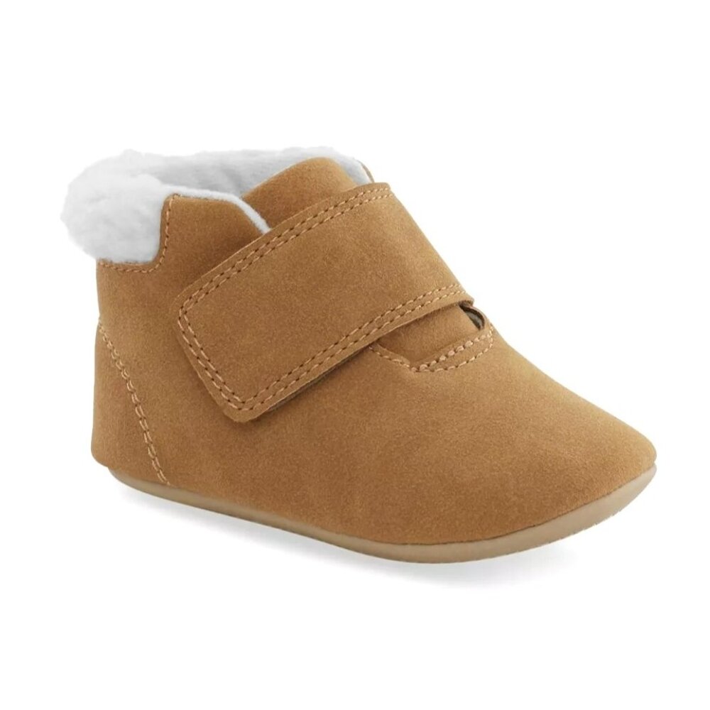 Baby Carters First Walker Bootie Soft sole Shoe With Faux Fur Lining